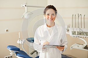 Female Dentist Posing