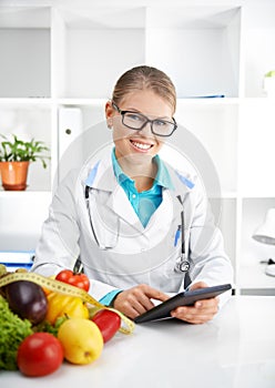 Female Dietitian