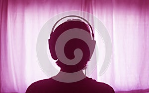 Female DJ deejay woman headphones