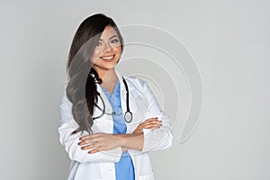 Female Doctor Working In A Hospital