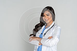 Female Doctor Working In A Hospital