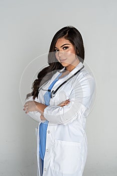 Female Doctor Working In A Hospital