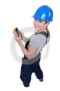 Female electrician