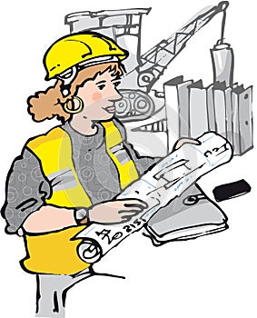 Female engineer