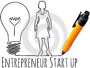 Female entrepreneur business start up