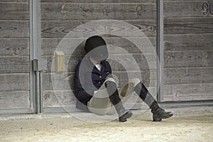 Female Equestrian photo