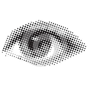 Female eye illustration