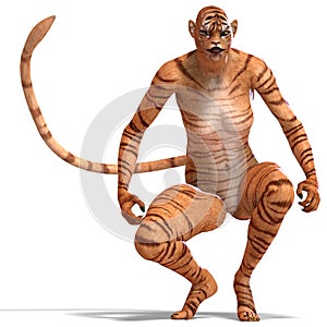 Female Fantasy Figure Tiger