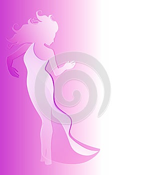 Female Fashion Silhouette 2