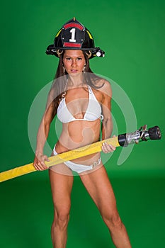 Female Firefighter