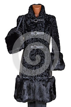 Female fur coat