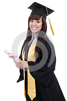 Female graduate