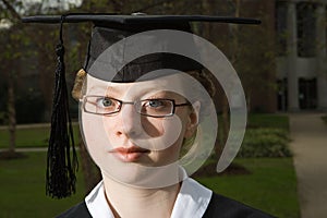 Female graduate