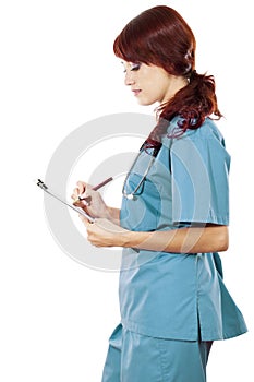 Female health care worker