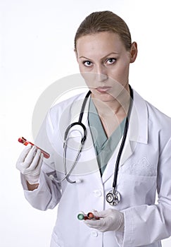 Female Healthcare Professional at Work