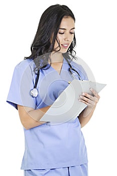 Female healthcare worker