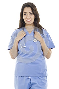 Female healthcare worker