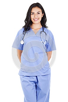 Female healthcare worker