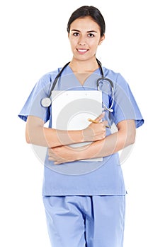 Female healthcare worker