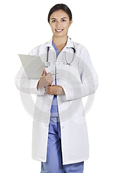 Female healthcare workwer