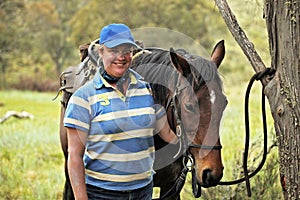 Female horse rider