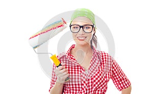 Female houseworker