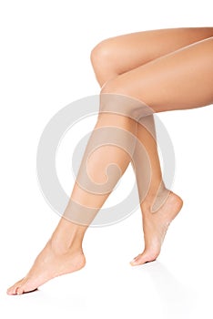 Female legs. Closeup.Bodypart.