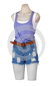 Female Mannequin in Casual Clothes