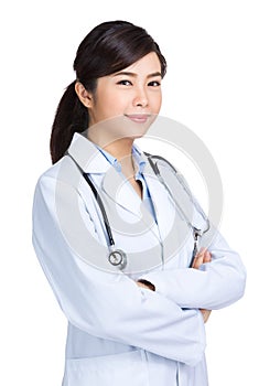 Female medical doctor