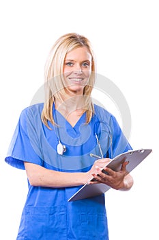 Female medical student