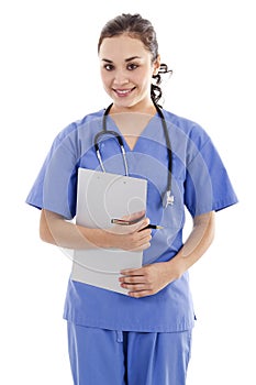 Female medical worker