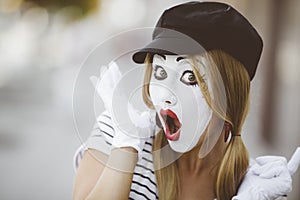 Female Mime