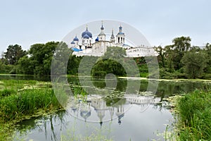 Female monastery in the village of Bogolyubovo, Vladimir region in Russia