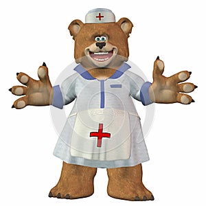 Female Nurse Bear