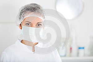 Female nurse at work