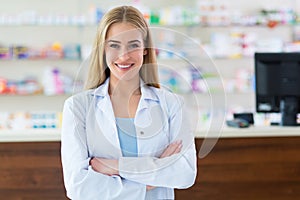 Female pharmacist photo