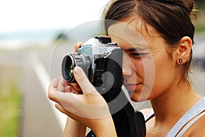 Female photographer