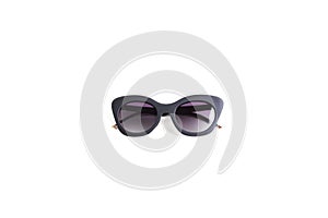 Female polarized sunglasses on white background, isolate.