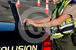 Female police officer