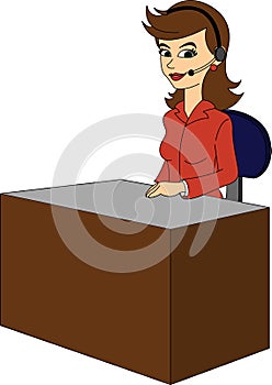 Female Receptionist