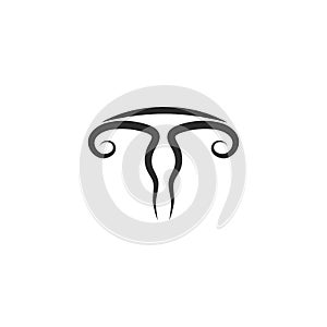 female reproduction icon vector illustration design