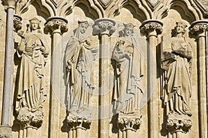 Female Saints, Salisbury Cathedral