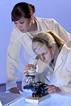 Female Scientific Research Team