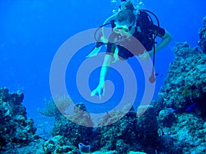 Female Scuba Diver