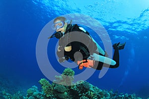 Female Scuba Diver