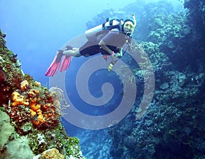 Female Scuba Diver