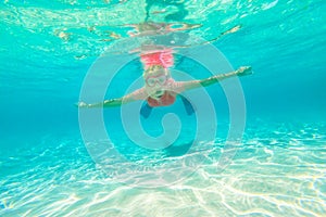 Female snorkeling in WA