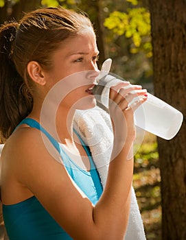 Female and Sport Water Bottle