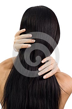Female strong hair