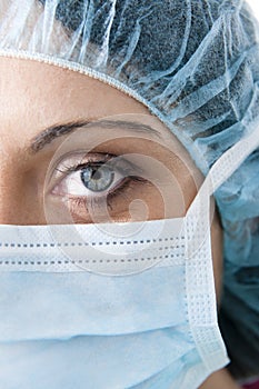 Female surgeon